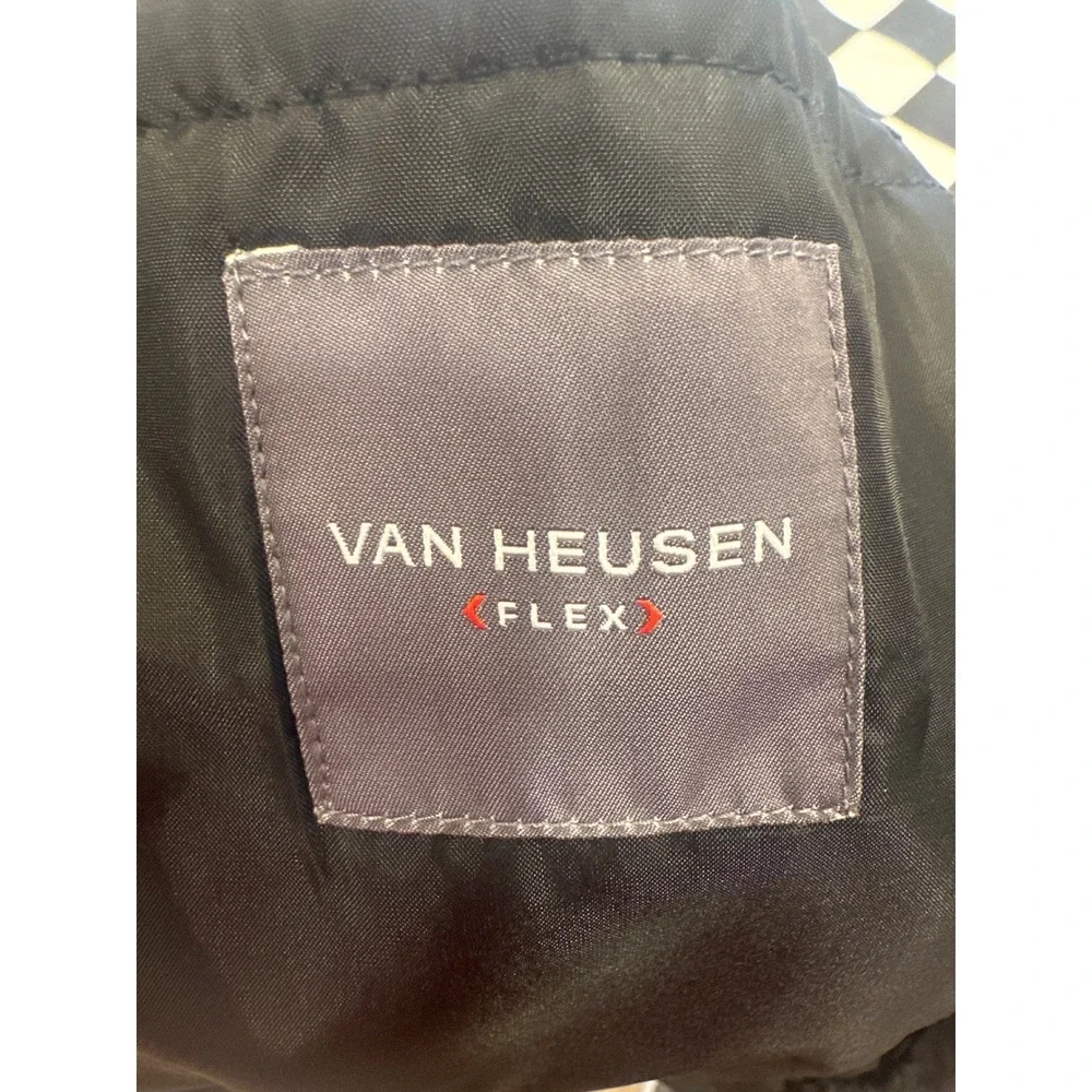 Van Heusen Flex Kids Boys Gray Blazer Suit Jacket Size 14 Husky Formal Wedding